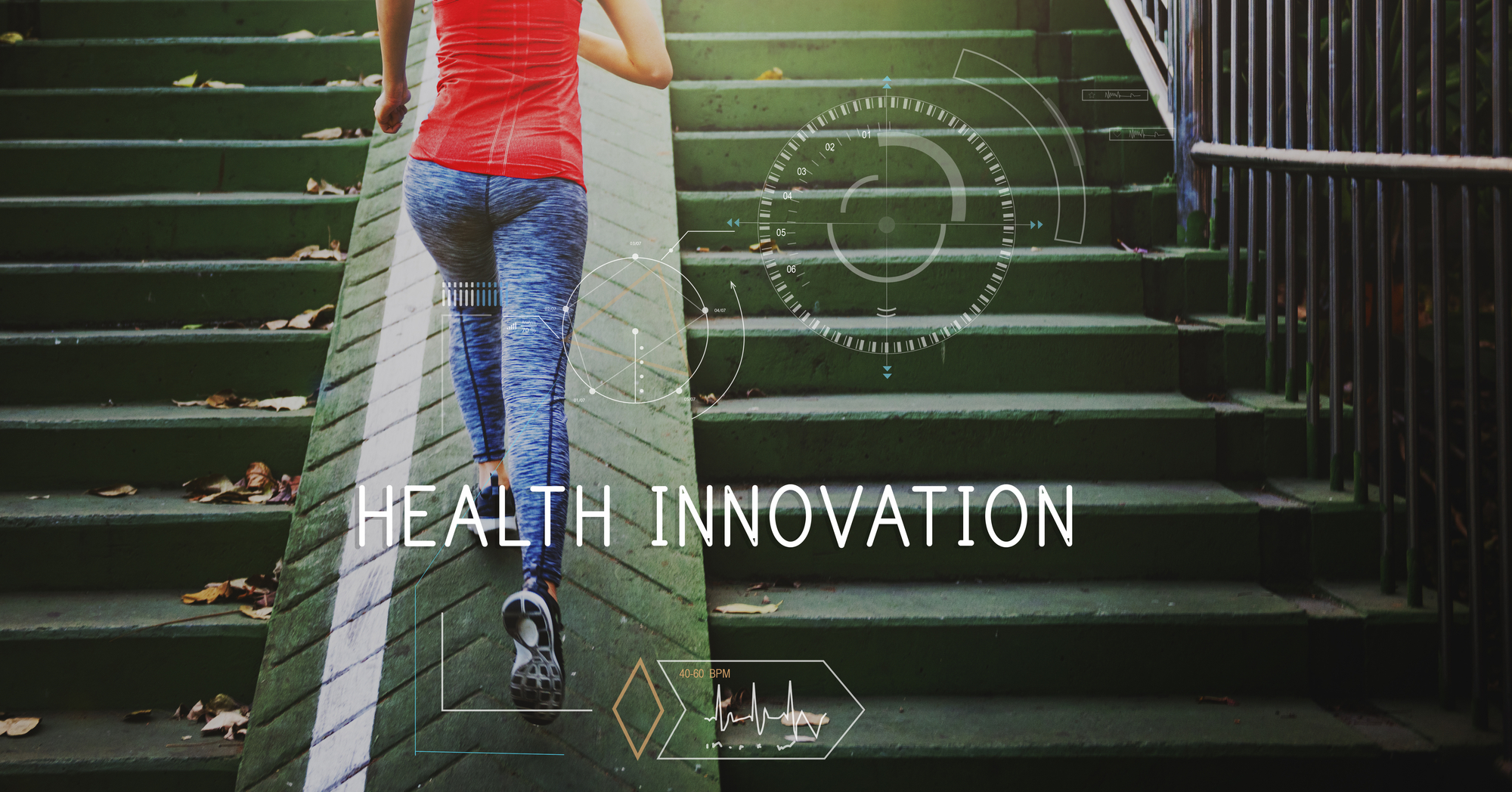 Health Fitness Healthcare Tracking Technology Concept